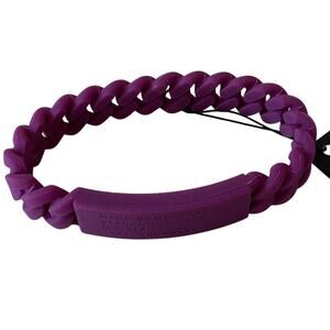 Marc by Marc Jacobs Purple Chain Bracelet NEW